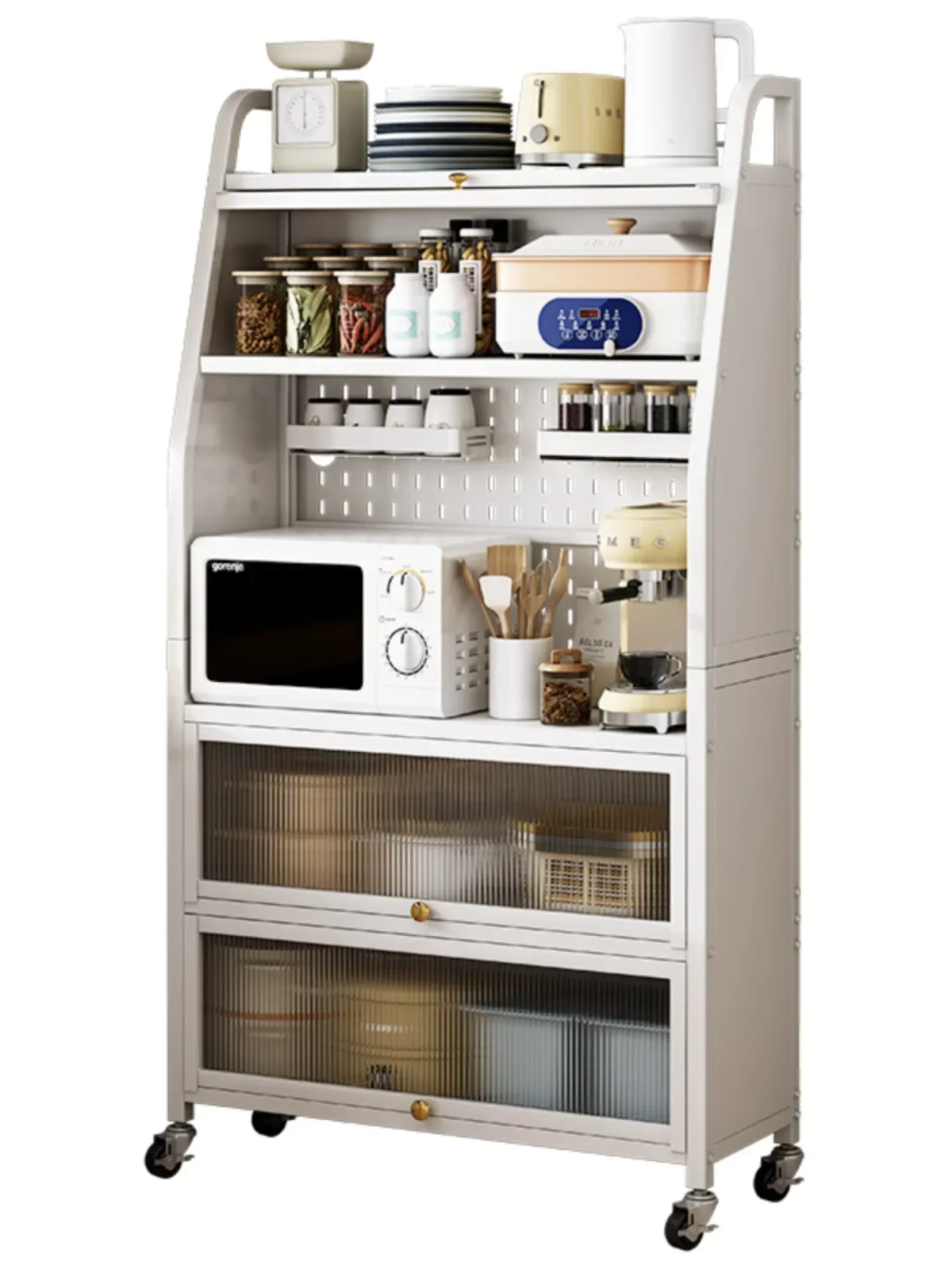 Dinner side cabinet, kitchen storage rack, floor standing household kitchen, movable dining cabinet, cabinet, storage cabinet 
Dinner side cabinet, kitchen storage rack, floor standing household kitchen, movable dining cabinet, cabinet, storage cabinet