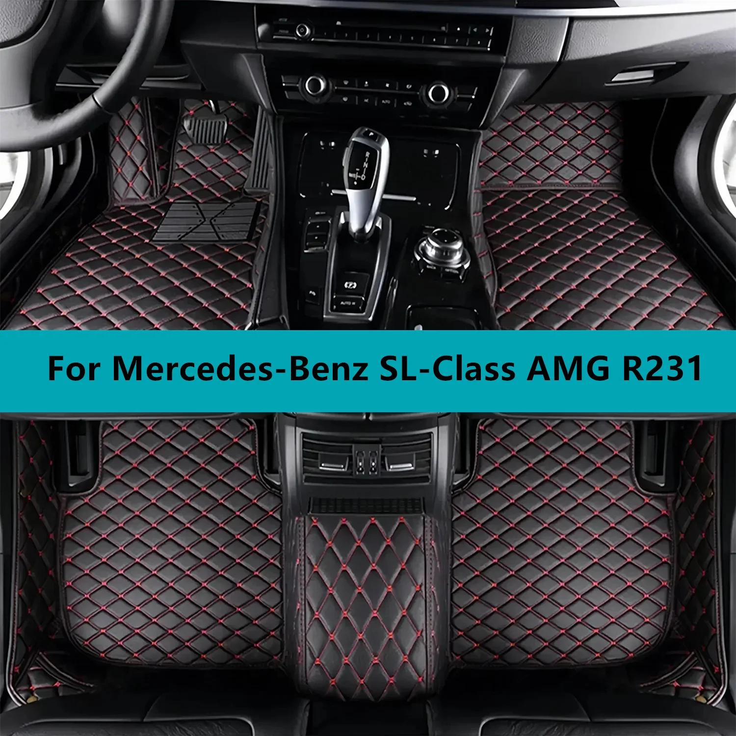 Leather Car Floor Mats For Mercedes-Benz SL-Class AMG R231 2016 2017 2018 2019 All Weather Waterproof Car Floor Mats
Leather Car Floor Mats For Mercedes-Benz SL-Class AMG R231 2016 2017 2018 2019 All Weather Waterproof Car Floor Mats