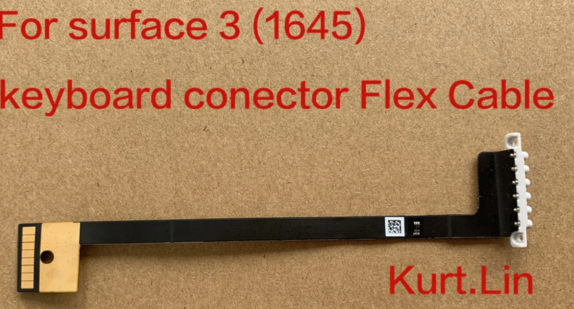 Разъем клавиатуры для Microsoft Surface 3 (1645) X902609-003, гибкий кабель клавиатуры 
Разъем клавиатуры для Microsoft Surface 3 (1645) X902609-003, гибкий кабель клавиатуры