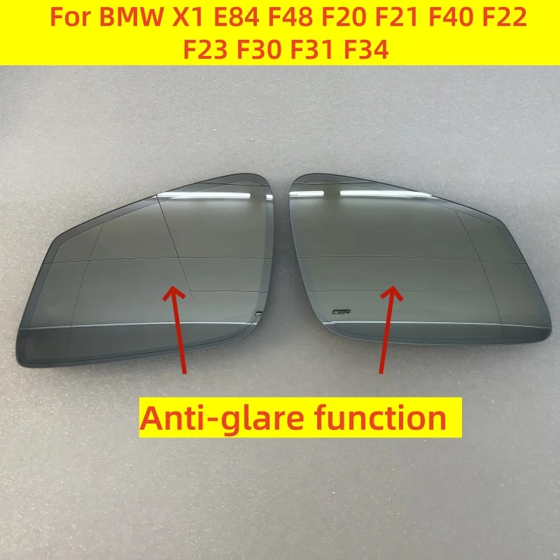 For BMW X1 E84 F48 F20 F21 F40 F22 F23 F30 F31 F34 Newly produced high-quality Auto Dimming Anti Glare Heated Rear Mirror Glass
For BMW X1 E84 F48 F20 F21 F40 F22 F23 F30 F31 F34 Newly produced high-quality Auto Dimming Anti Glare Heated Rear Mirror Glass