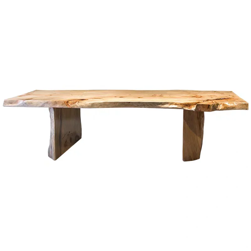 All solid wood dining table retro whole board tea tea Japanese coffee log large board meeting
All solid wood dining table retro whole board tea tea Japanese coffee log large board meeting