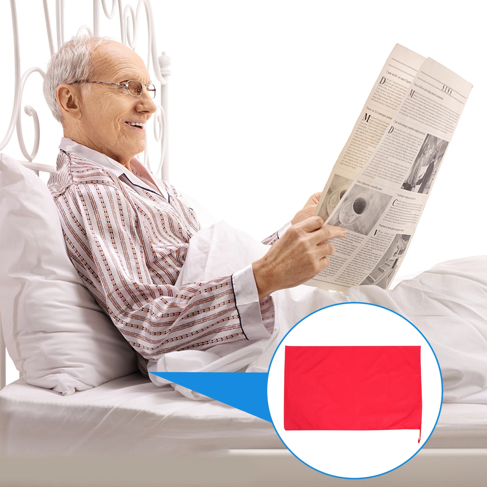 Fitted Shift Slide Nursing Bedridden Patient Turning Device Red Polyester Elderly Moving Pad
Fitted Shift Slide Nursing Bedridden Patient Turning Device Red Polyester Elderly Moving Pad