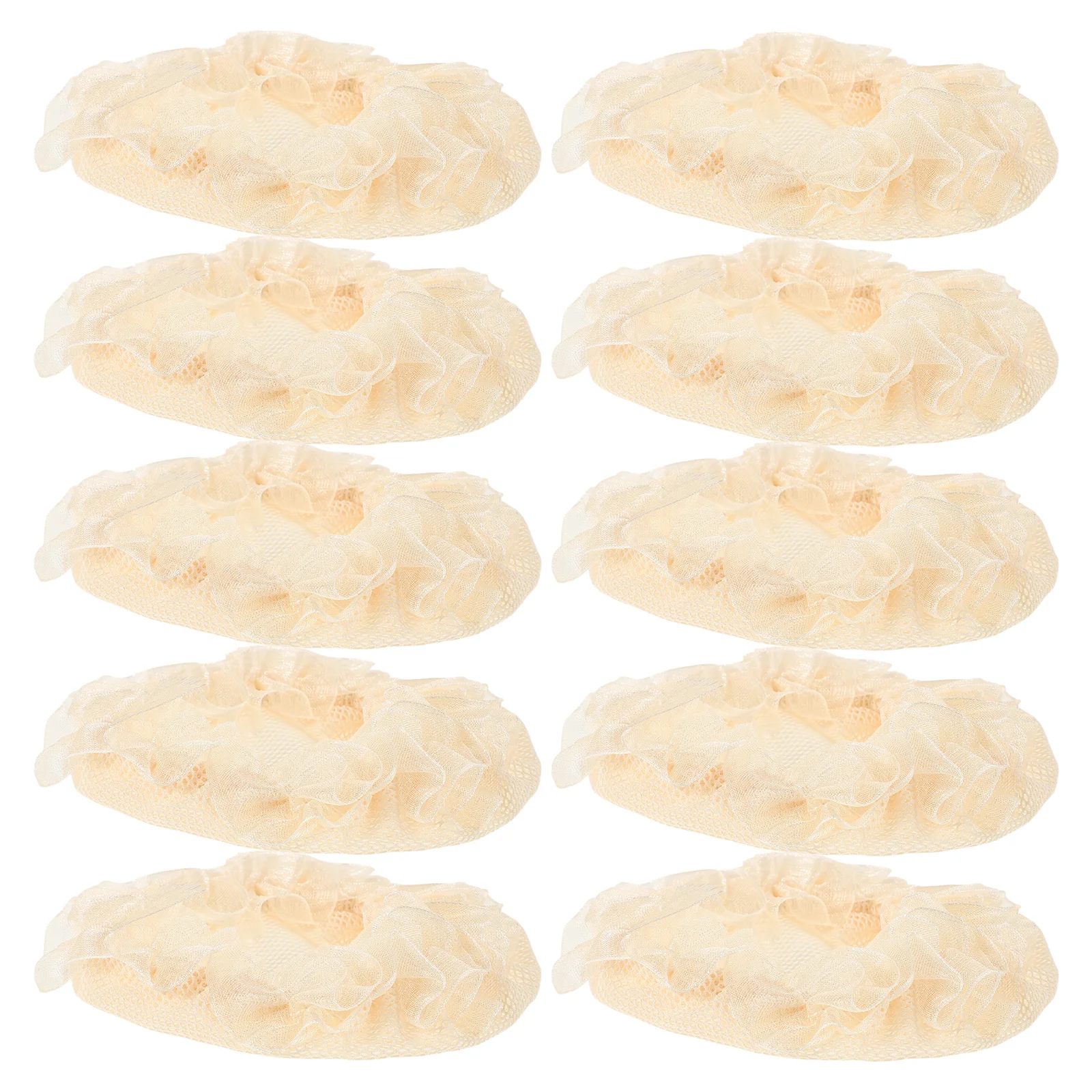 10pcs Elastic Beige Ballet Bun Net Mesh Hairnet for Girls Dance Hair Hair Bun Making Net Covers Comfortable Durable
10pcs Elastic Beige Ballet Bun Net Mesh Hairnet for Girls Dance Hair Hair Bun Making Net Covers Comfortable Durable