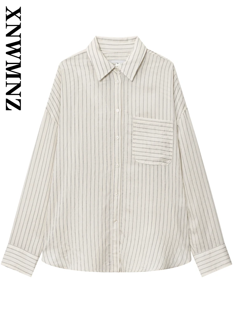 XNWMNZ 2025 Spring Women Clothing Commuting Casual Long Sleeve Turn-down Collar Long Sleeve Top Chic Simple Lady Fashion Shirt
XNWMNZ 2025 Spring Women Clothing Commuting Casual Long Sleeve Turn-down Collar Long Sleeve Top Chic Simple Lady Fashion Shirt