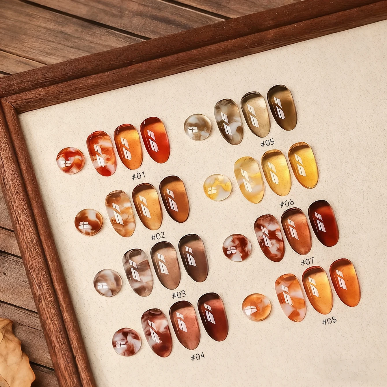 Гель-лак MIANEL 10 мл, серия Linglong Amber, цвет 2026 «Янтарь под черепаховый панцирь», для нейл-арта, 1-9 шт.
Гель-лак MIANEL 10 мл, серия Linglong Amber, цвет 2026 «Янтарь под черепаховый панцирь», для нейл-арта, 1-9 шт.