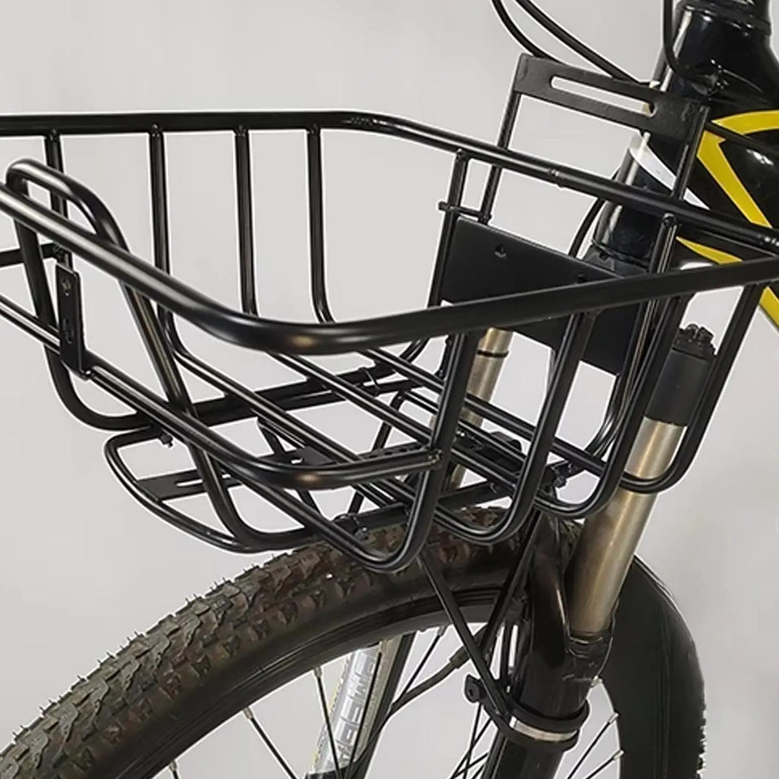 Bicycle Front Rack Iron Mount Bracket Cargo Pannier Carrier for Cycling Equipment Travel Accessory
Bicycle Front Rack Iron Mount Bracket Cargo Pannier Carrier for Cycling Equipment Travel Accessory