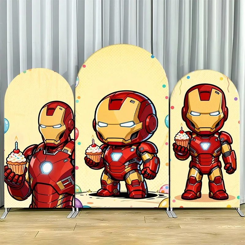 Arch Backdrop Cover Single Side Iron Man Birthday Cute Chibi Cupcakes Colors Party Decoration Photo Booth Background Props Event
Arch Backdrop Cover Single Side Iron Man Birthday Cute Chibi Cupcakes Colors Party Decoration Photo Booth Background Props Event