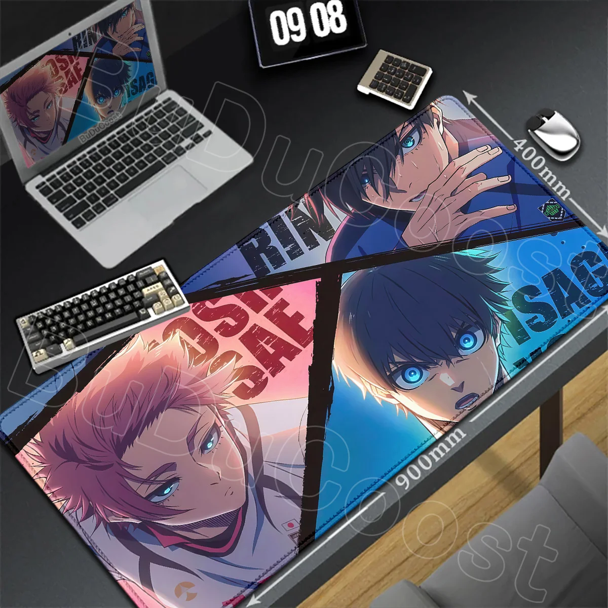 PC Office Tabletop Decoration Gaming Mouse Pad HD Printing Blue Lock Rin Itoshi Computer Keyboard Mats XXL Rubber Carpet 90x40cm
PC Office Tabletop Decoration Gaming Mouse Pad HD Printing Blue Lock Rin Itoshi Computer Keyboard Mats XXL Rubber Carpet 90x40cm