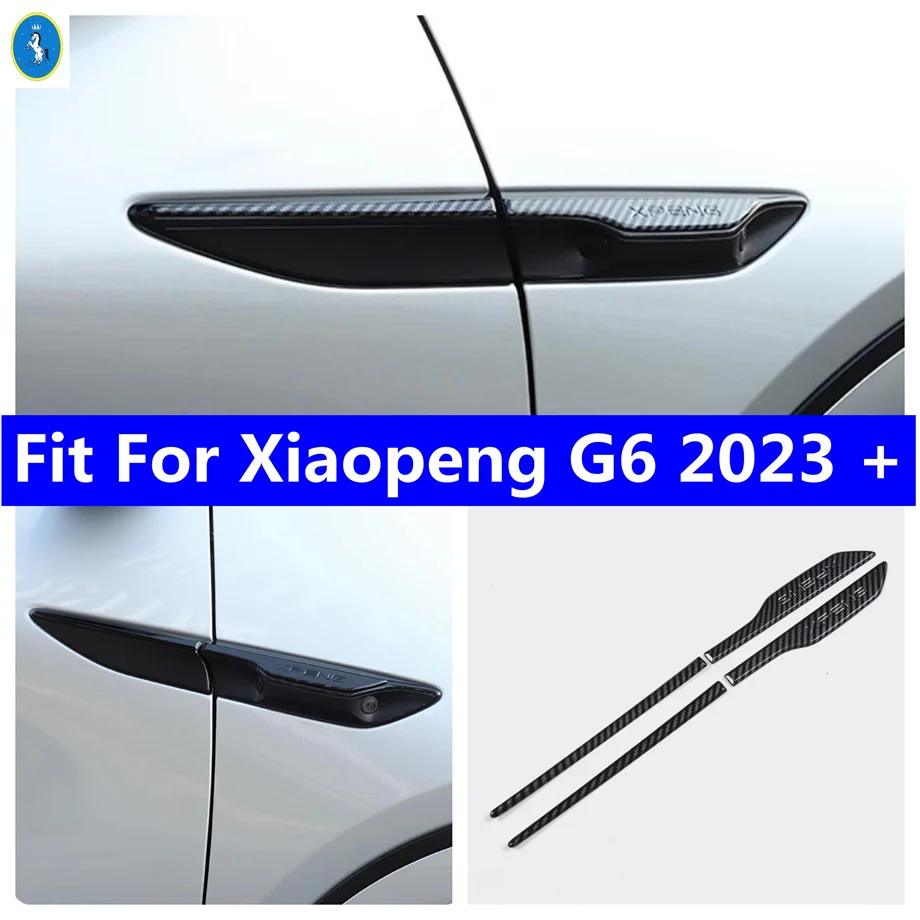 Black/Carbon Fiber Look ABS Air Flow Fender Intake Simulation Side Vents Cover Trim Fit For Xiaopeng G6 2023 - 2025 Accessories
Black/Carbon Fiber Look ABS Air Flow Fender Intake Simulation Side Vents Cover Trim Fit For Xiaopeng G6 2023 - 2025 Accessories