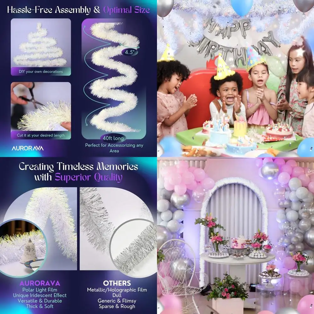 Гламурные гирлянды из поляльной пленки — многоцветные светоотражающие рождественские украшения для вечеринок
Гламурные гирлянды из поляльной пленки — многоцветные светоотражающие рождественские украшения для вечеринок