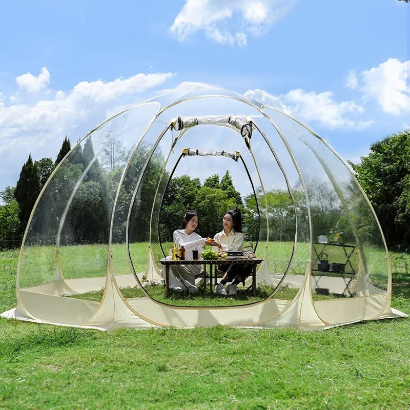 Pop Up Bubble Tent, 12 x 12 FT Instant Igloo Tent Suitable for 8-10 People, Screen House for Patios, Cold
Pop Up Bubble Tent, 12 x 12 FT Instant Igloo Tent Suitable for 8-10 People, Screen House for Patios, Cold