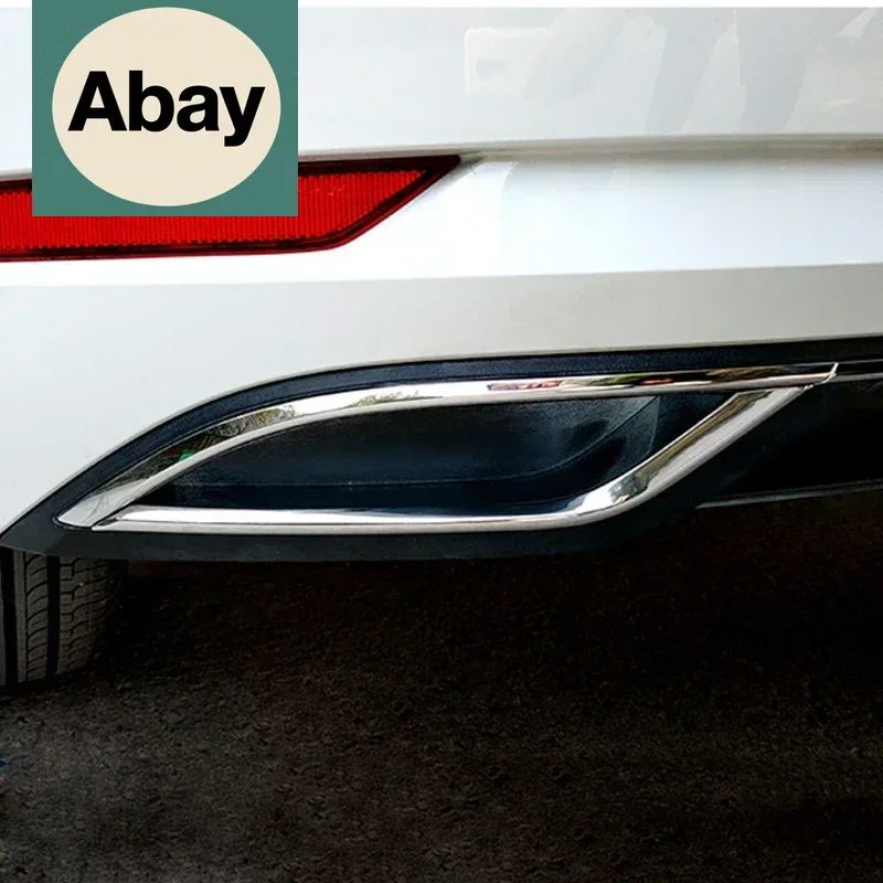 Fit ABS Chrome Car Rear Exhaust Pipe Muffler Tips Cover Trim for VW Golf 7.5 MK7 Accessories 2018 2019
Fit ABS Chrome Car Rear Exhaust Pipe Muffler Tips Cover Trim for VW Golf 7.5 MK7 Accessories 2018 2019