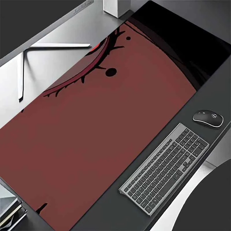 Desktop Cloth Mouse Pad Rectangle Shape Simple Design Non-Slip Rubber Base For Office Home School PC Laptop Working Pad