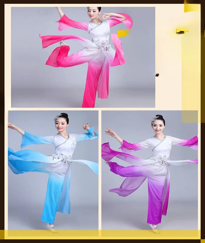 New classical dance costumes female Chinese style modern dance costume elegant umbrella dance water sleeve dance adult female
New classical dance costumes female Chinese style modern dance costume elegant umbrella dance water sleeve dance adult female