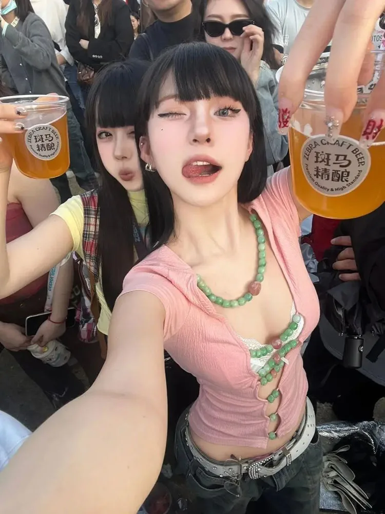 Crop Top Grunge Ropa De Mujer Sexy Summer Tee Hollow Out Camisetas Graphic T Shirts New T-shirts Streetwear High
Crop Top Grunge Ropa De Mujer Sexy Summer Tee Hollow Out Camisetas Graphic T Shirts New T-shirts Streetwear High