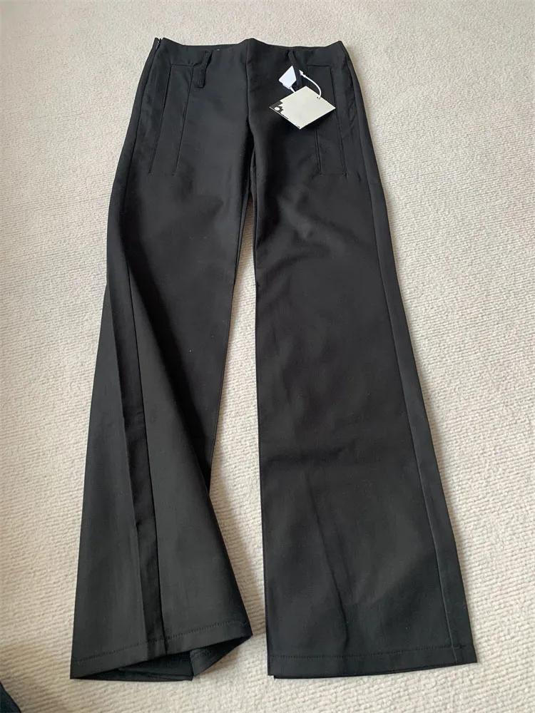 American Style Fashion Grey Color High Waist Trousers Women Casual Wide Leg Pants Summer 2024 Zipper Pockets Sweatpants Design
American Style Fashion Grey Color High Waist Trousers Women Casual Wide Leg Pants Summer 2024 Zipper Pockets Sweatpants Design