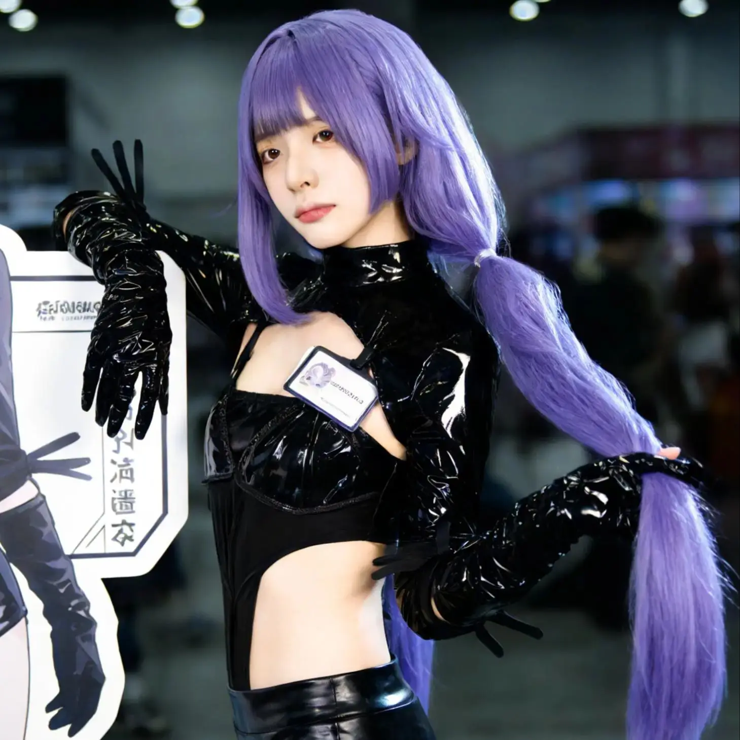 Game Azur Lane MNF Mogador Cosplay Wig 95CM Violet Long hair Synthetic Wig Party Halloween Wig
Game Azur Lane MNF Mogador Cosplay Wig 95CM Violet Long hair Synthetic Wig Party Halloween Wig