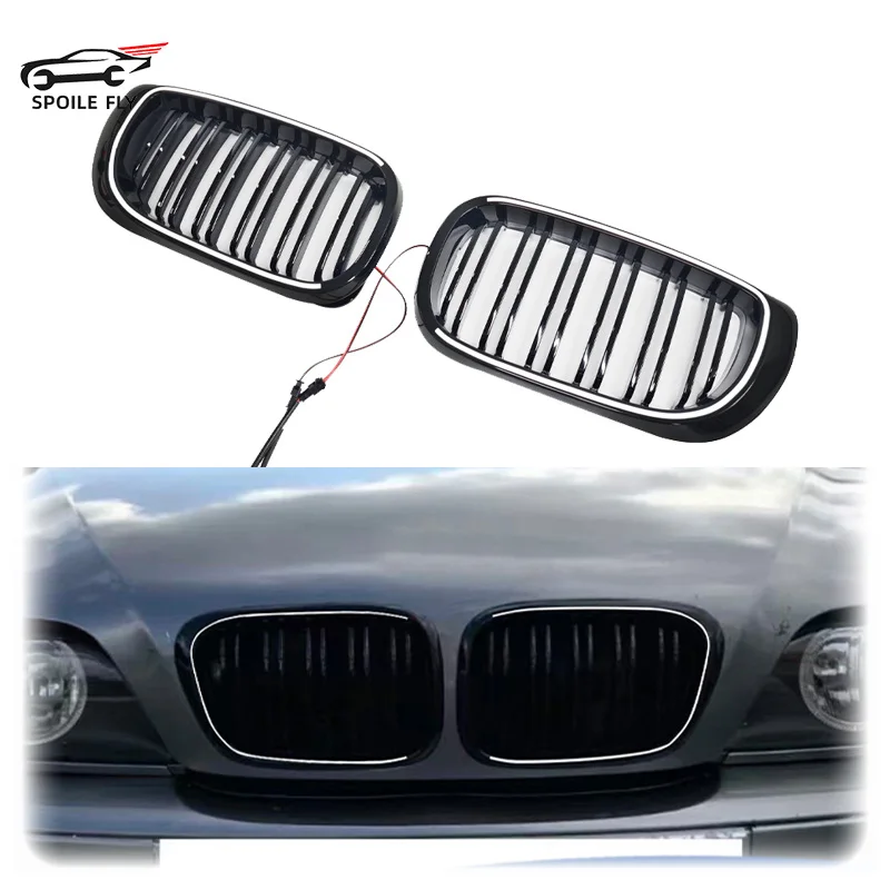 New Design 2002 To 2005 For BMW 3 Series E46 Double Line LED Light Front Luminous Grille Led Light Racing Grille Gloss Black
New Design 2002 To 2005 For BMW 3 Series E46 Double Line LED Light Front Luminous Grille Led Light Racing Grille Gloss Black