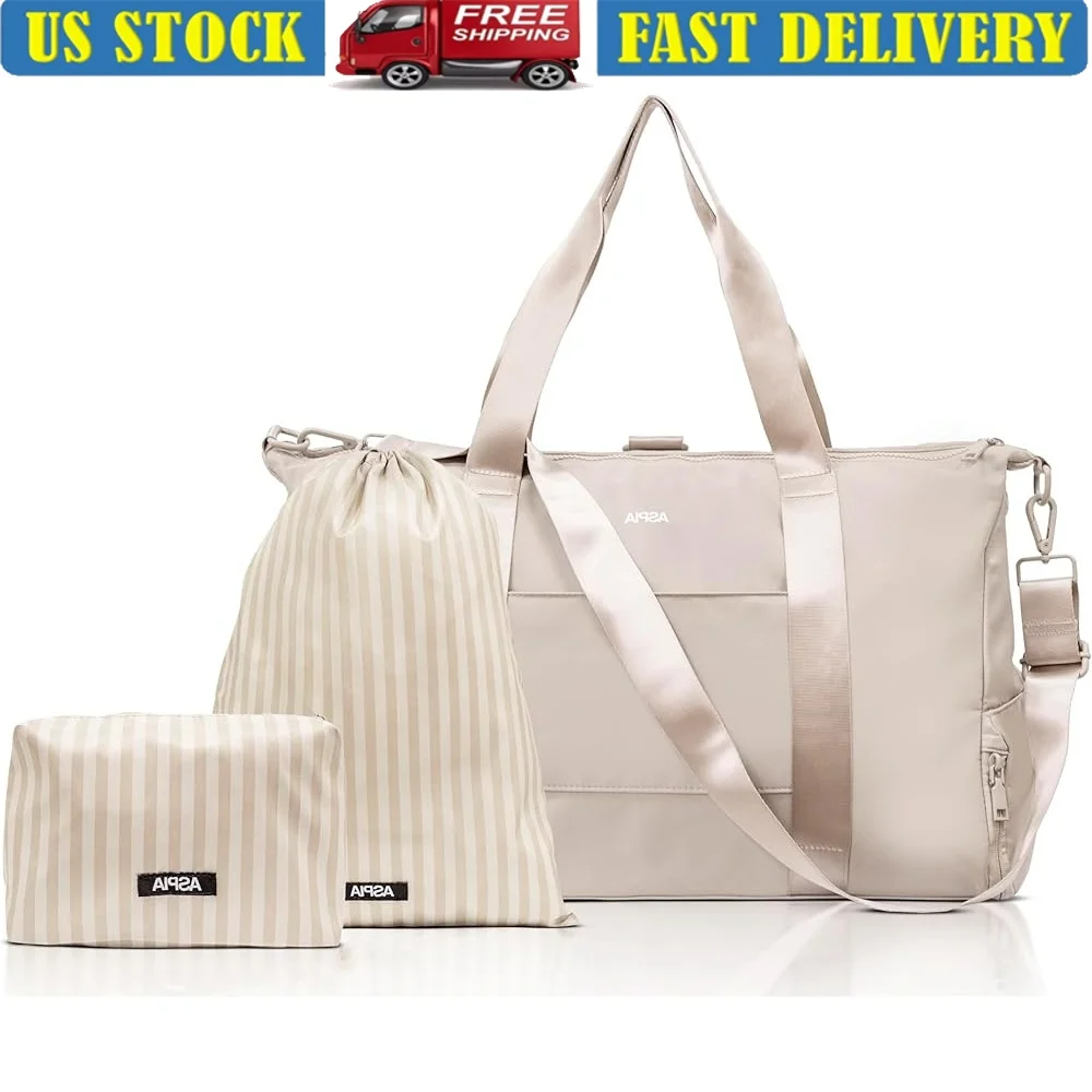 3-in-1 Women's Gym Bag Duffle with Shoe Compartment Laptop Sleeve Yoga Mat Travel Backpack Tote
3-in-1 Women's Gym Bag Duffle with Shoe Compartment Laptop Sleeve Yoga Mat Travel Backpack Tote