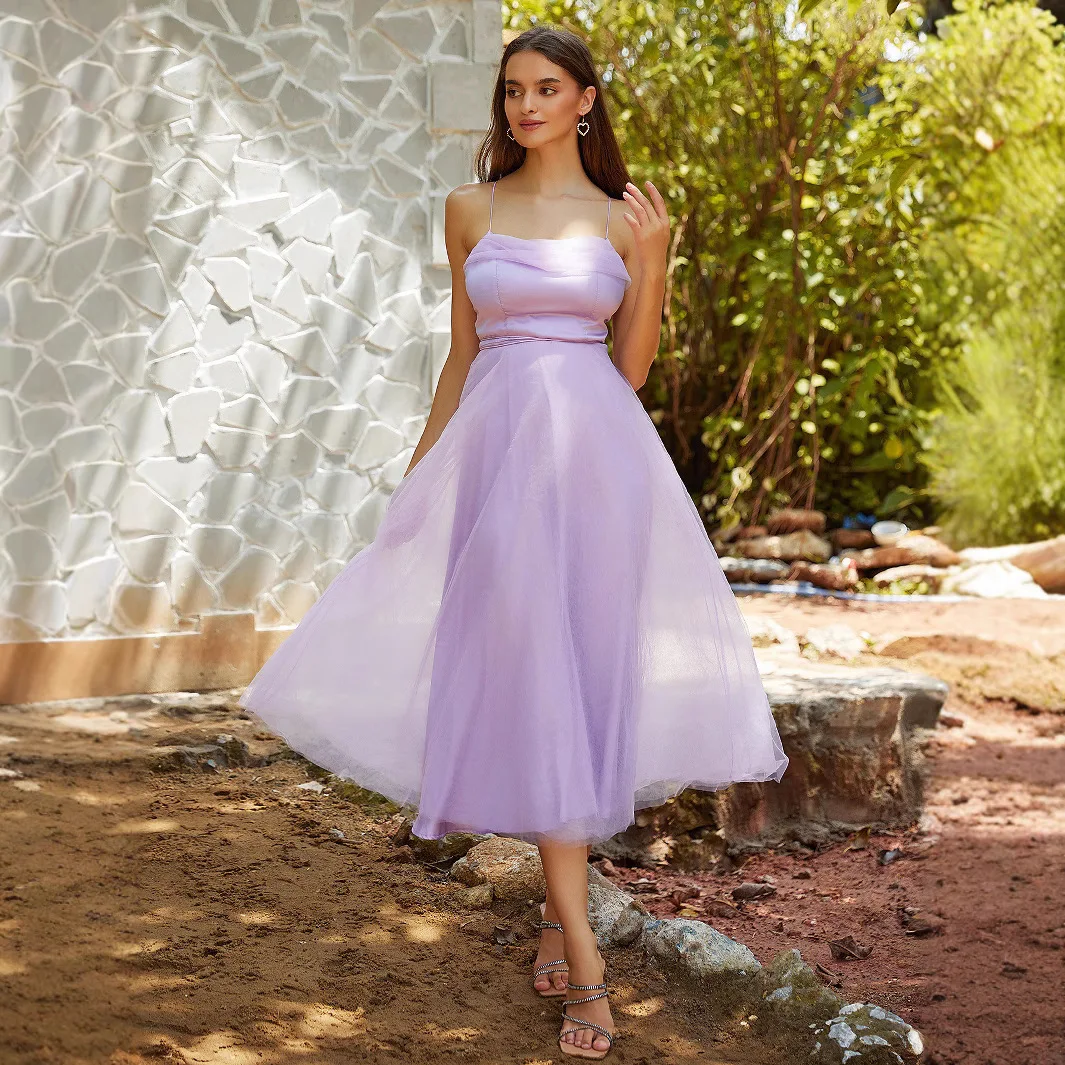 Dress Banquet Purple Strap Dress New Dress Spring Ladies Satin Femme 2025 Summer Dress Robe Vestido Women Party
Dress Banquet Purple Strap Dress New Dress Spring Ladies Satin Femme 2025 Summer Dress Robe Vestido Women Party