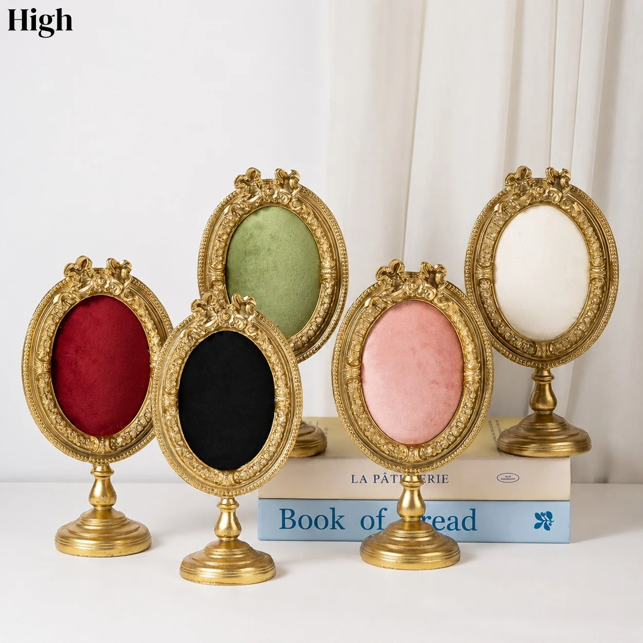 Jewelry Display Stand – Antique Brass Frame for Necklace, Earring, Ring – Tabletop Showcase Prop and Photo Prop
Jewelry Display Stand – Antique Brass Frame for Necklace, Earring, Ring – Tabletop Showcase Prop and Photo Prop