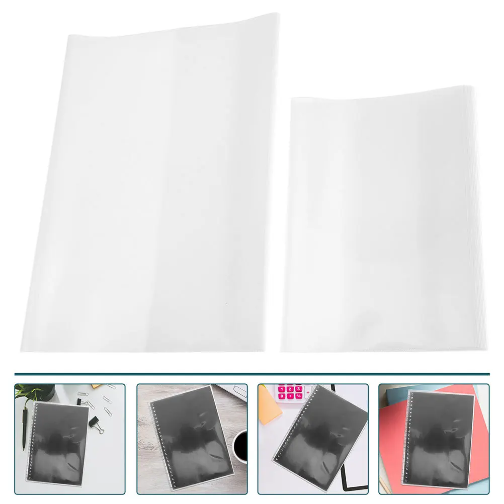 40Pcs Clear Book Cover Protector Transparent Plastic Sleeve for Textbooks Books Notebook Waterproof Book Sleeve Cover
40Pcs Clear Book Cover Protector Transparent Plastic Sleeve for Textbooks Books Notebook Waterproof Book Sleeve Cover