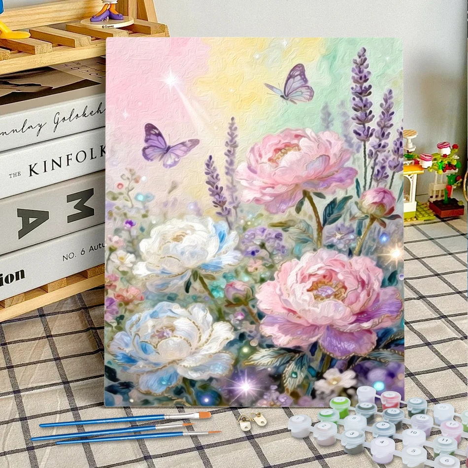 RUOPOTY Paintings For Painting By Numbers Flowers Digital oil paintings Set Drawing Decorative Paintings On Canvas Diy Paint Kit
RUOPOTY Paintings For Painting By Numbers Flowers Digital oil paintings Set Drawing Decorative Paintings On Canvas Diy Paint Kit