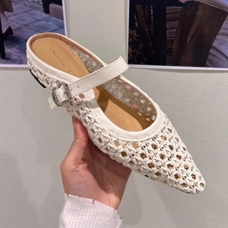 Slippers for Ladies Summer Shoes Mules Comfortable Women's Shoes Woman 2024 Trend Fashion Sexy Adult Female Barefoot Luxury Shoe
Slippers for Ladies Summer Shoes Mules Comfortable Women's Shoes Woman 2024 Trend Fashion Sexy Adult Female Barefoot Luxury Shoe