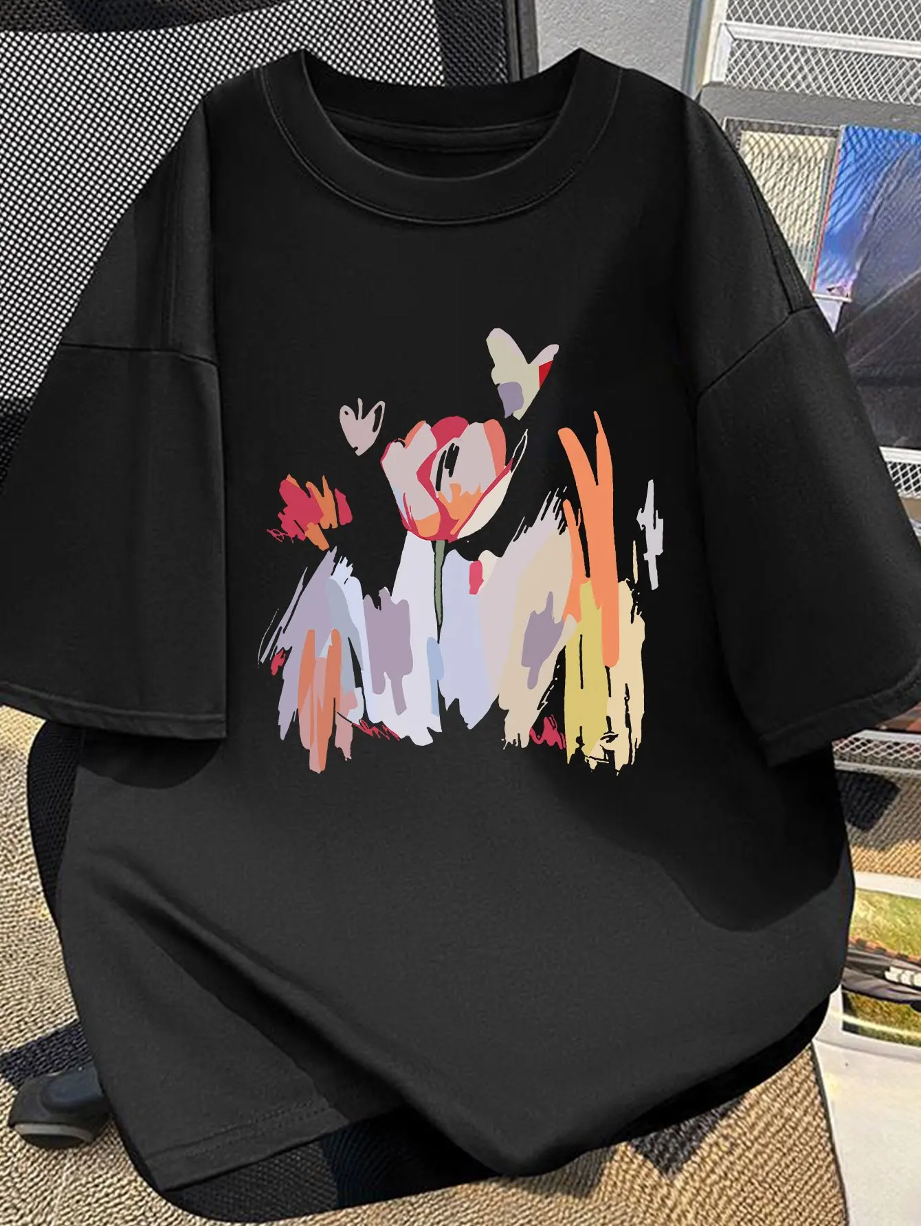 Abstract Floral Graphic Printing Summer Autumn Winter Luxury Brand Pure Cotton Men's and Women's T-shirt Short Sleeve Outdoor
Abstract Floral Graphic Printing Summer Autumn Winter Luxury Brand Pure Cotton Men's and Women's T-shirt Short Sleeve Outdoor