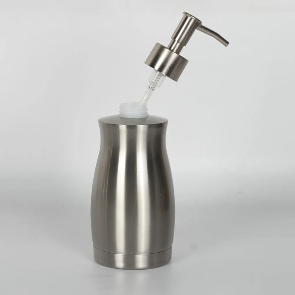Stainless Steel Lotion Bottle Pump Multi-Function Dispenser Sub-Packaging For Dorm Bathroom Shampoo Shower Gel Storage
Stainless Steel Lotion Bottle Pump Multi-Function Dispenser Sub-Packaging For Dorm Bathroom Shampoo Shower Gel Storage