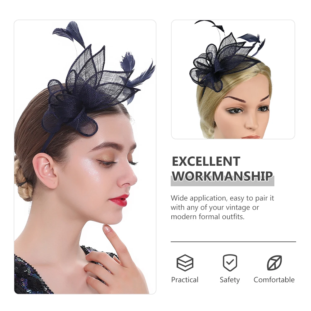 Fascinator Hats Headband Vintage Tea Party Hair Accessory Fascinator Headpiece Women Cocktail Banquet Wedding Halloween
Fascinator Hats Headband Vintage Tea Party Hair Accessory Fascinator Headpiece Women Cocktail Banquet Wedding Halloween