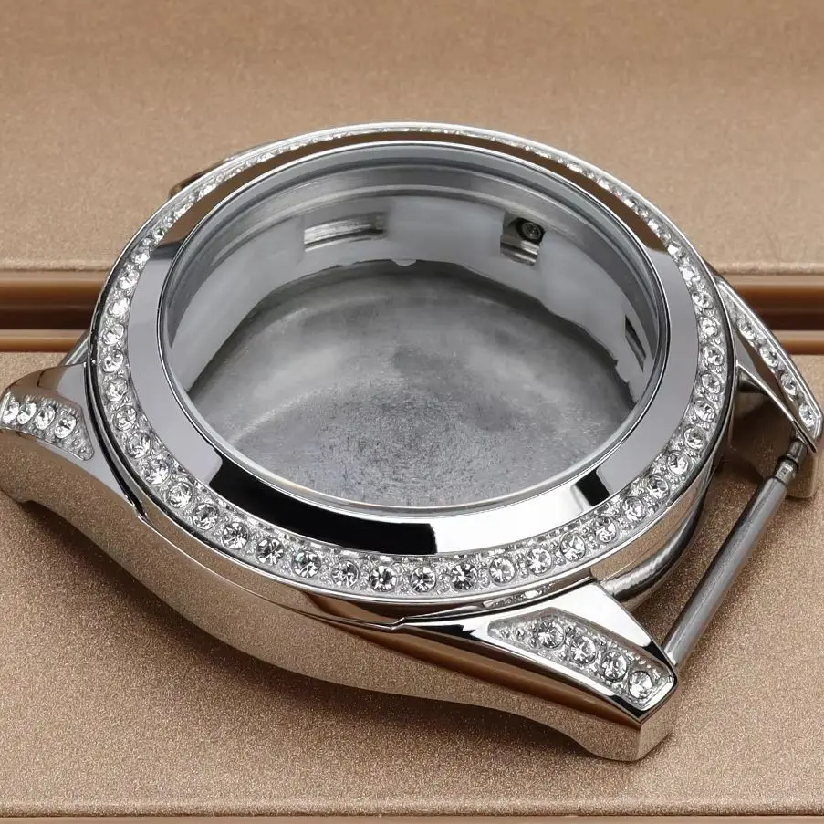 Hot Sale 32mm Watch Case Stainless Steel Case For VX3J Miyota 6P29 Quartz Movements Watches Replacement Case Fashion Accessories
Hot Sale 32mm Watch Case Stainless Steel Case For VX3J Miyota 6P29 Quartz Movements Watches Replacement Case Fashion Accessories