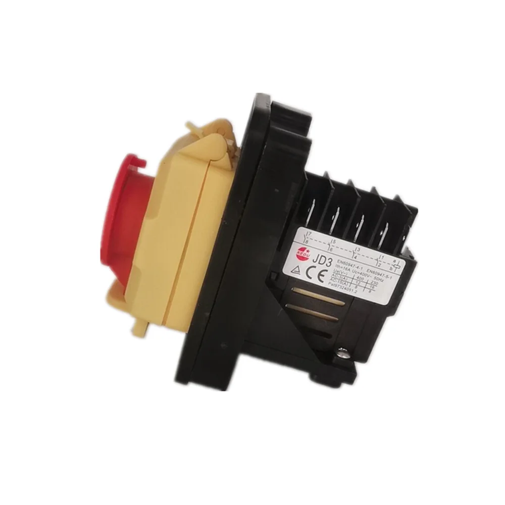 KEDU JD3 electromagnetic switch 400V/230V 16A 10Pin switch Emergency Stop Pushbutton Switches Industrial Machine Tool Equipment
KEDU JD3 electromagnetic switch 400V/230V 16A 10Pin switch Emergency Stop Pushbutton Switches Industrial Machine Tool Equipment