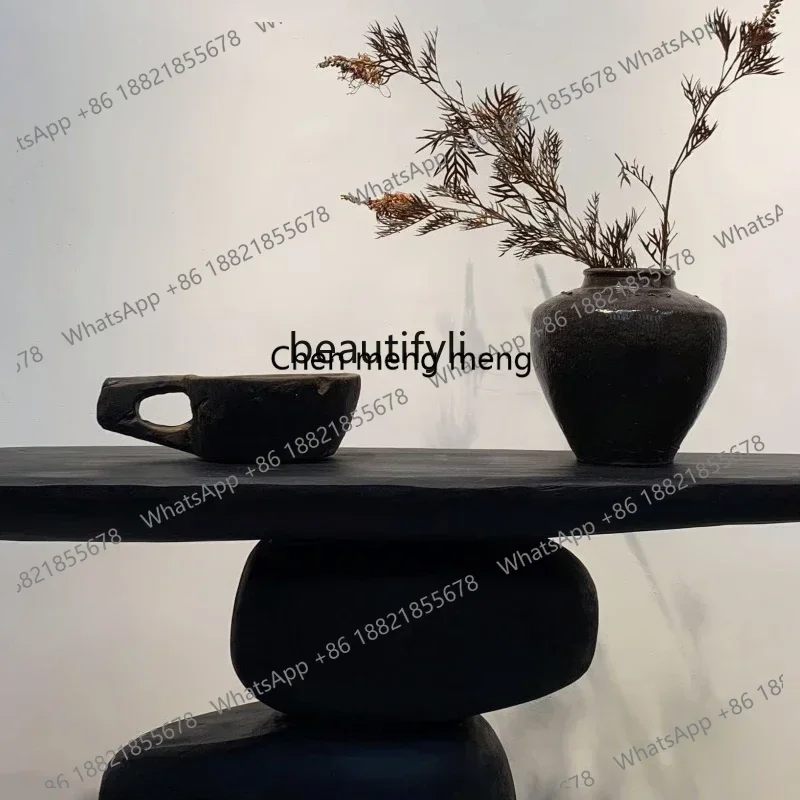 Y183FF Silent Wind Log Carbonized Entrance Platform Entrance Table Case Medieval Aisle Corridor Entrance CabinetAA
Y183FF Silent Wind Log Carbonized Entrance Platform Entrance Table Case Medieval Aisle Corridor Entrance CabinetAA