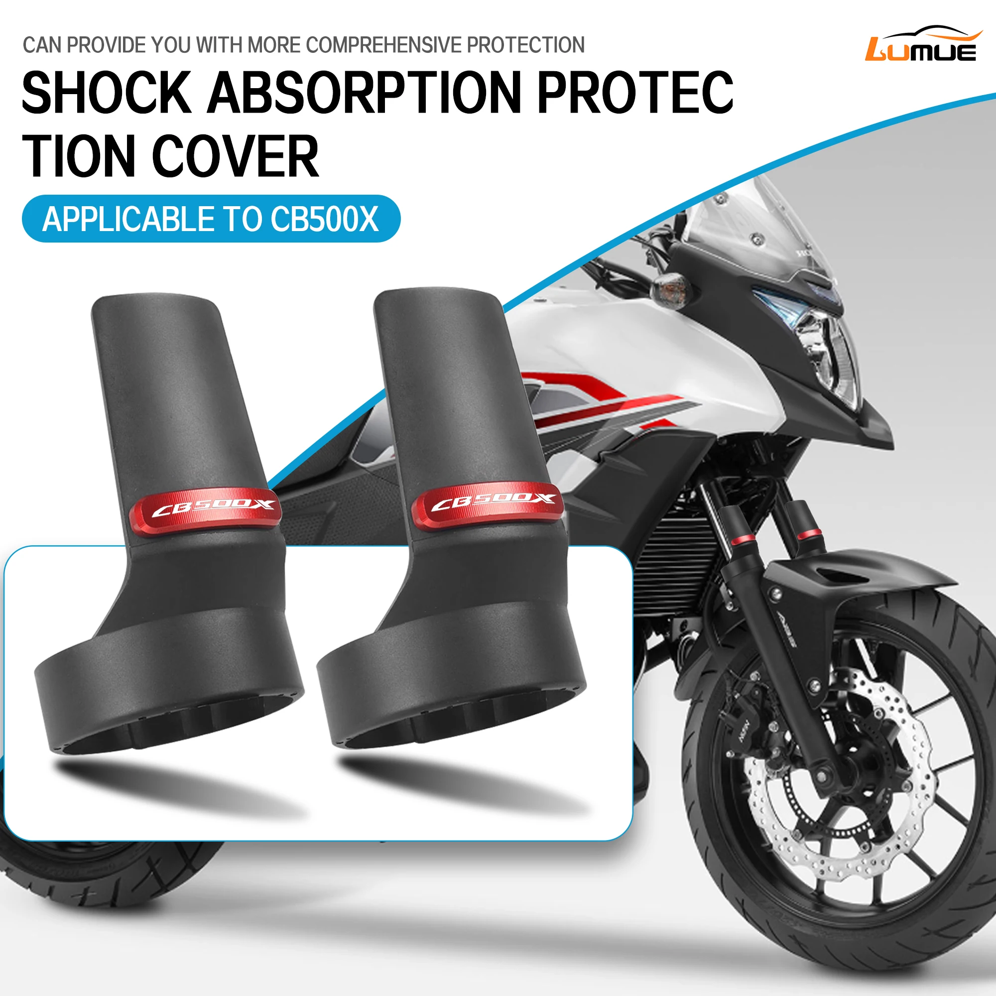 For Honda CB500X CB 500X 2015-2023 CB500X Motorcycle CB500X Front Fork Guard Shock Absorbing Protective Shell Cover
For Honda CB500X CB 500X 2015-2023 CB500X Motorcycle CB500X Front Fork Guard Shock Absorbing Protective Shell Cover