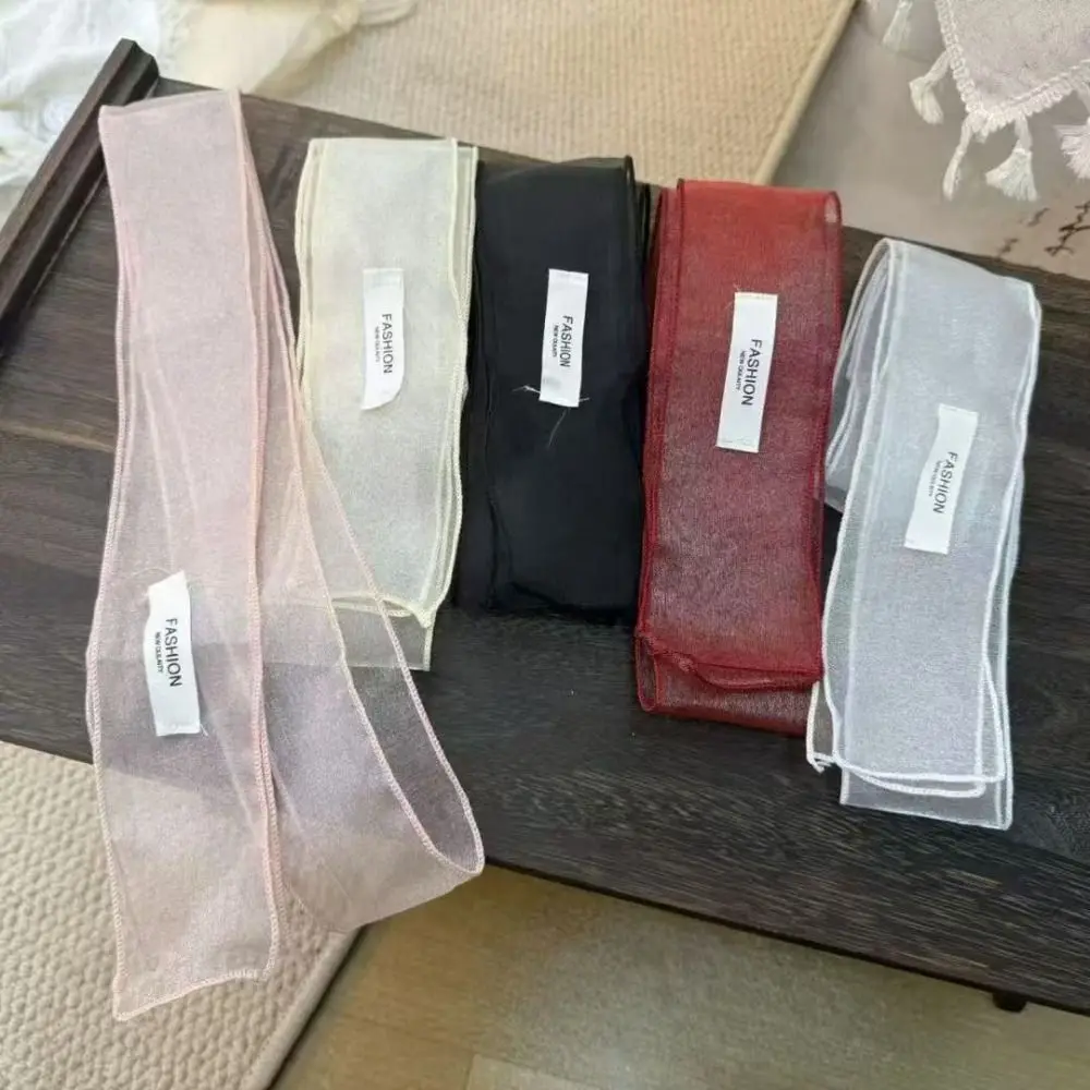 Fashion Silk Material Silk Scarf Thin Pearl Shiny Headband Korean Style Belt Spring Summer
Fashion Silk Material Silk Scarf Thin Pearl Shiny Headband Korean Style Belt Spring Summer