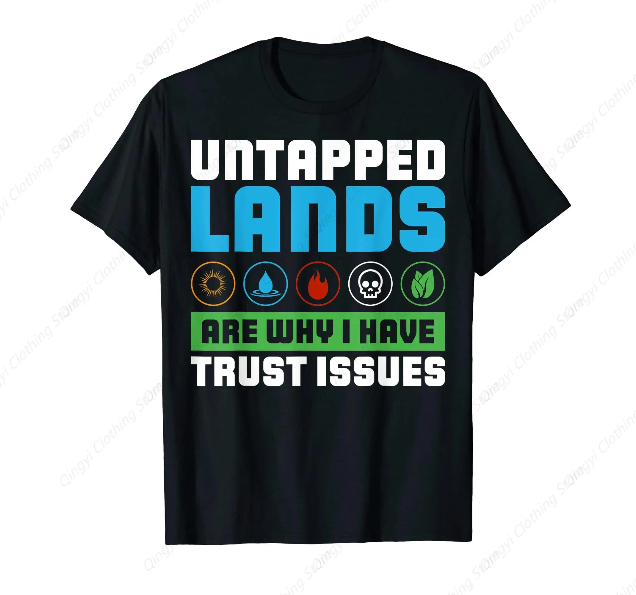 Футболка Untapped Lands Are Why I Have Trust Issues
Футболка Untapped Lands Are Why I Have Trust Issues