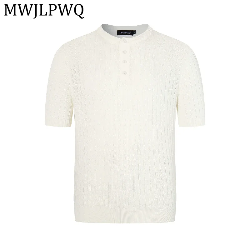 MWJLPWQ Men Ribbed Knit Henley Short Sleeve Shirt Button Placket Casual Crew Neck Tee Daily Wear Tops 2026 Summer Autumn 15527
MWJLPWQ Men Ribbed Knit Henley Short Sleeve Shirt Button Placket Casual Crew Neck Tee Daily Wear Tops 2026 Summer Autumn 15527