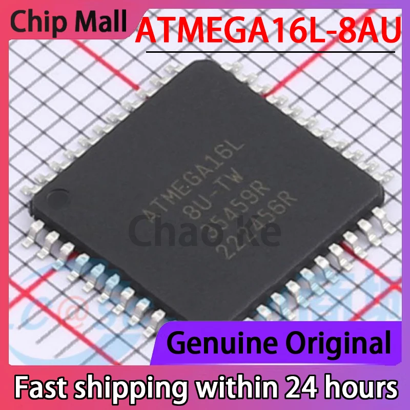 5 шт., новый оригинальный микроконтроллер ATMEGA16L-8AU посылка 8MHz (MCU/MPU/SOC)
5 шт., новый оригинальный микроконтроллер ATMEGA16L-8AU посылка 8MHz (MCU/MPU/SOC)