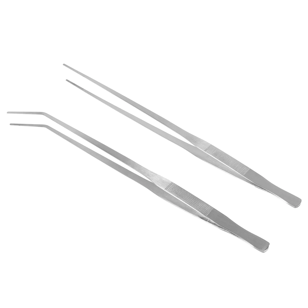 2 Pcs Straight Tweezers Fish Tank Plant Fishnets Aquatic Double to Feed Curved Tongs
2 Pcs Straight Tweezers Fish Tank Plant Fishnets Aquatic Double to Feed Curved Tongs