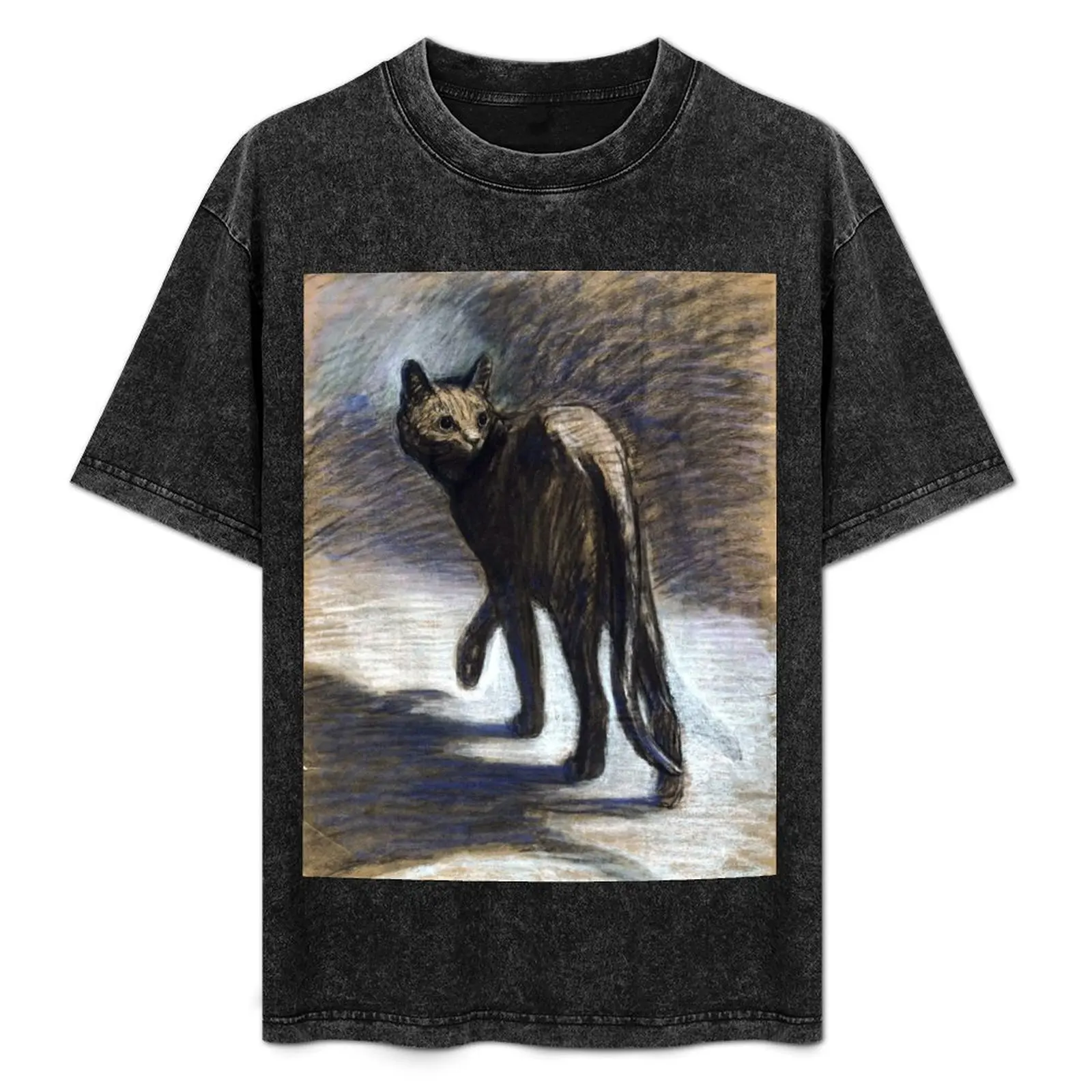 Theophile Steinlen - Prowling Cat T-Shirt man t shirt cotton t shirt man plain T-Shirt
Theophile Steinlen - Prowling Cat T-Shirt man t shirt cotton t shirt man plain T-Shirt