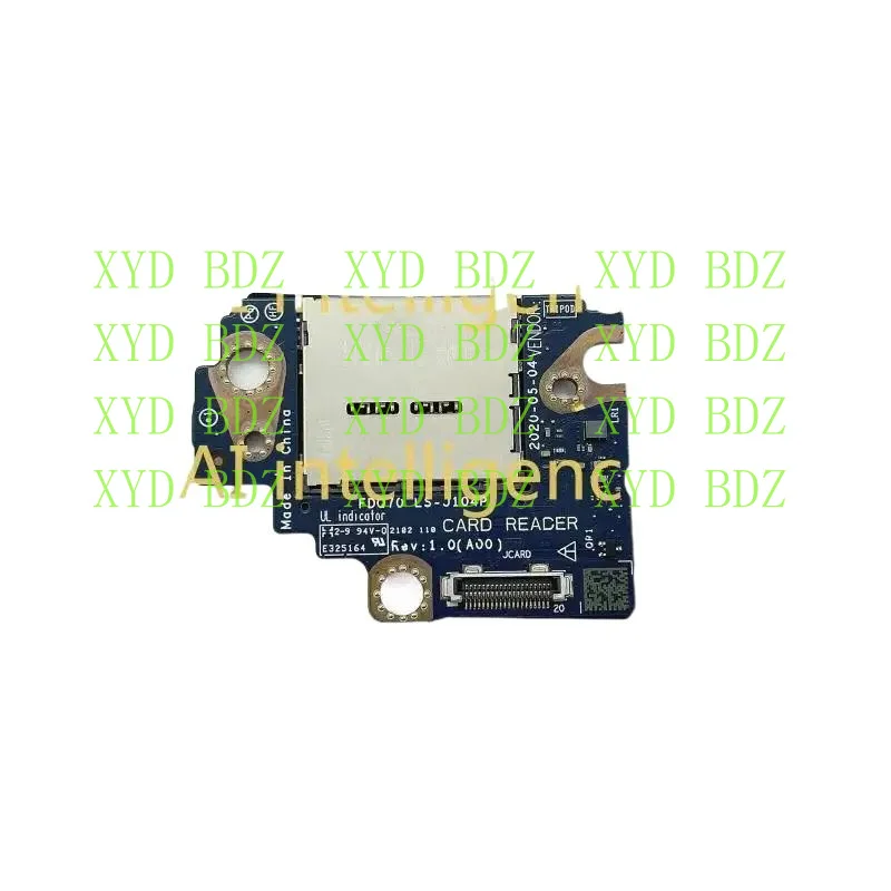 Оригинальная плата для чтения карт памяти Dell Alienware Area 51M R2 LS-J104P 099J9G 99J9G CDB
Оригинальная плата для чтения карт памяти Dell Alienware Area 51M R2 LS-J104P 099J9G 99J9G CDB