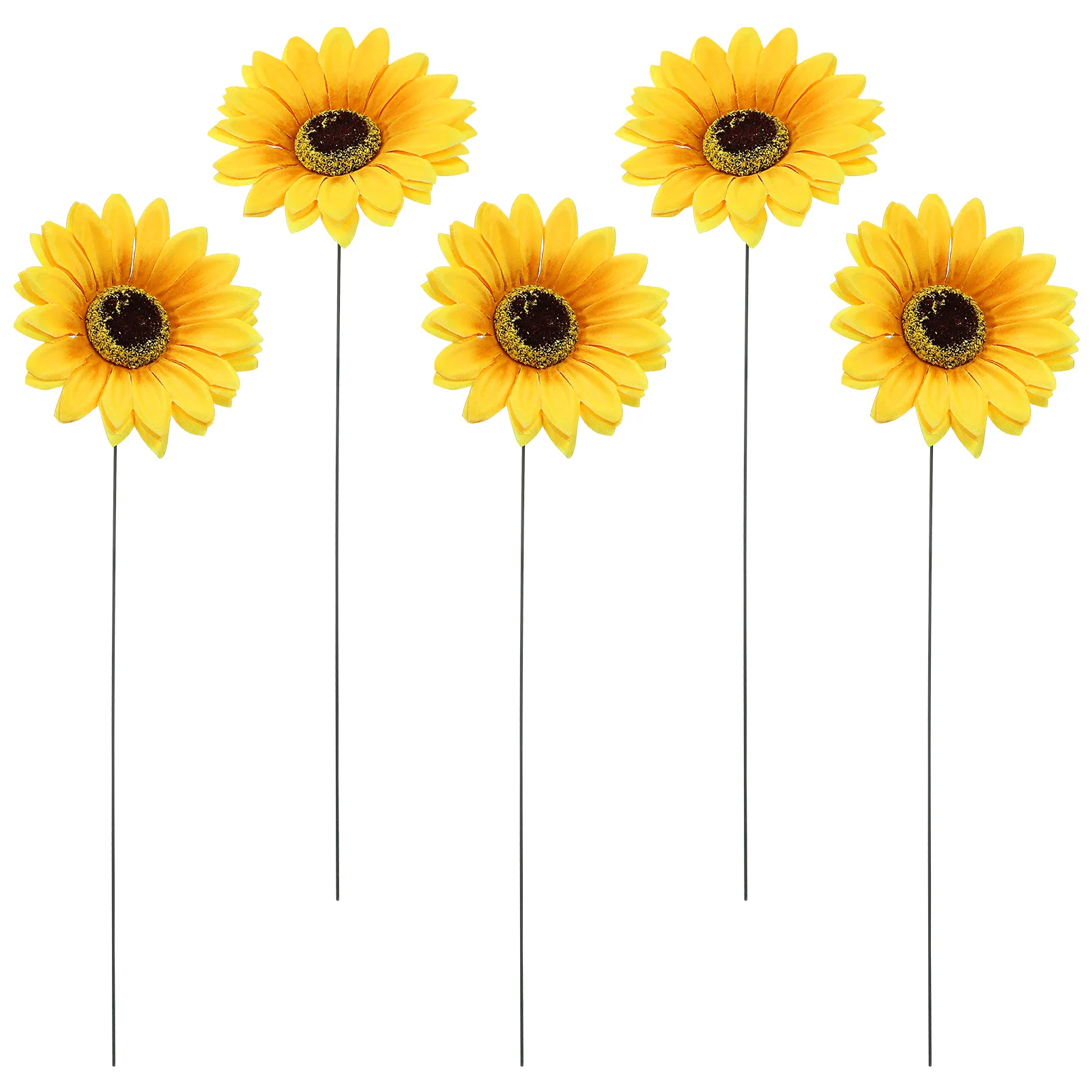 5 Pcs Sunflower Lawn Stakes Decorative Garden Ornaments Yard Signs GrassRodFlower Outdoor Ground Ornaments
5 Pcs Sunflower Lawn Stakes Decorative Garden Ornaments Yard Signs GrassRodFlower Outdoor Ground Ornaments