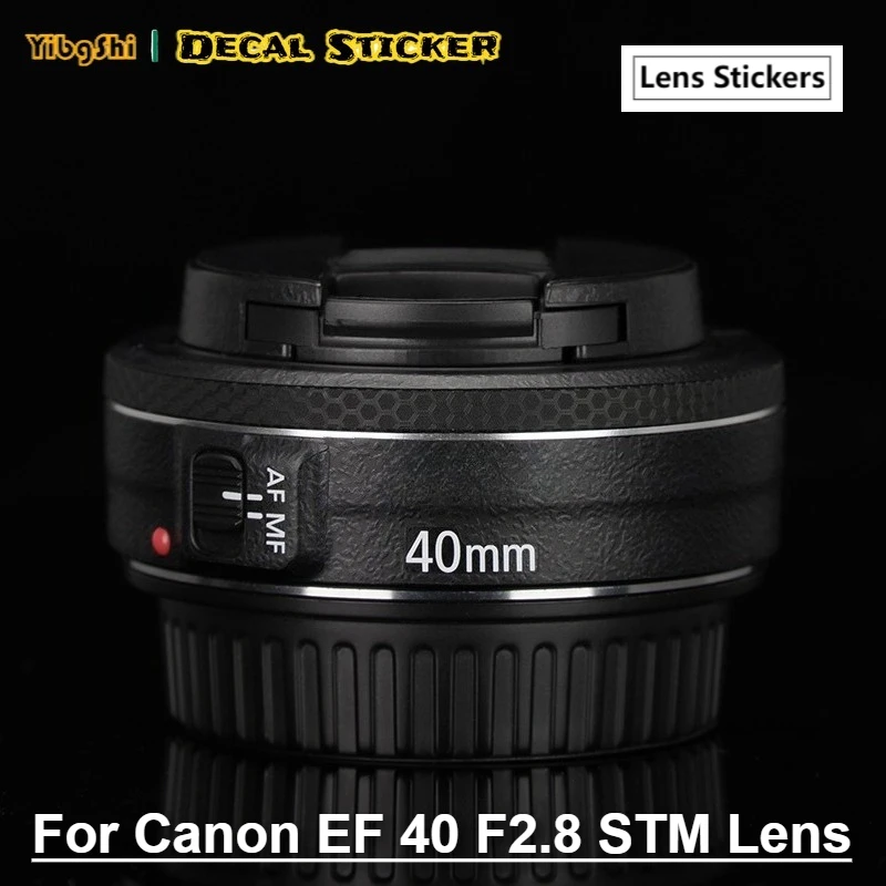 EF40 F/2.8 наклейка на объектив камеры с защитой от царапин, защитная пленка, защитная пленка для тела, чехол для Canon EF 40 мм F2.8 STM
EF40 F/2.8 наклейка на объектив камеры с защитой от царапин, защитная пленка, защитная пленка для тела, чехол для Canon EF 40 мм F2.8 STM