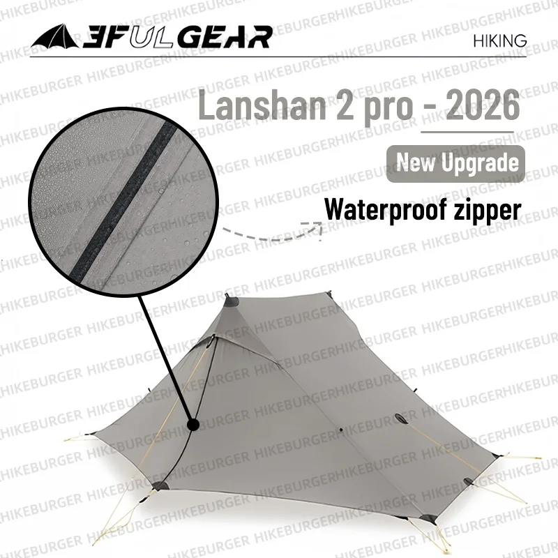 3F UL GEAR Lanshan 2 Pro 2026 Silpoly/Silnylon Tent Outdoor Ultralight Poleless Tent T-zip Doors Waterproof Hiking Backpacking
3F UL GEAR Lanshan 2 Pro 2026 Silpoly/Silnylon Tent Outdoor Ultralight Poleless Tent T-zip Doors Waterproof Hiking Backpacking