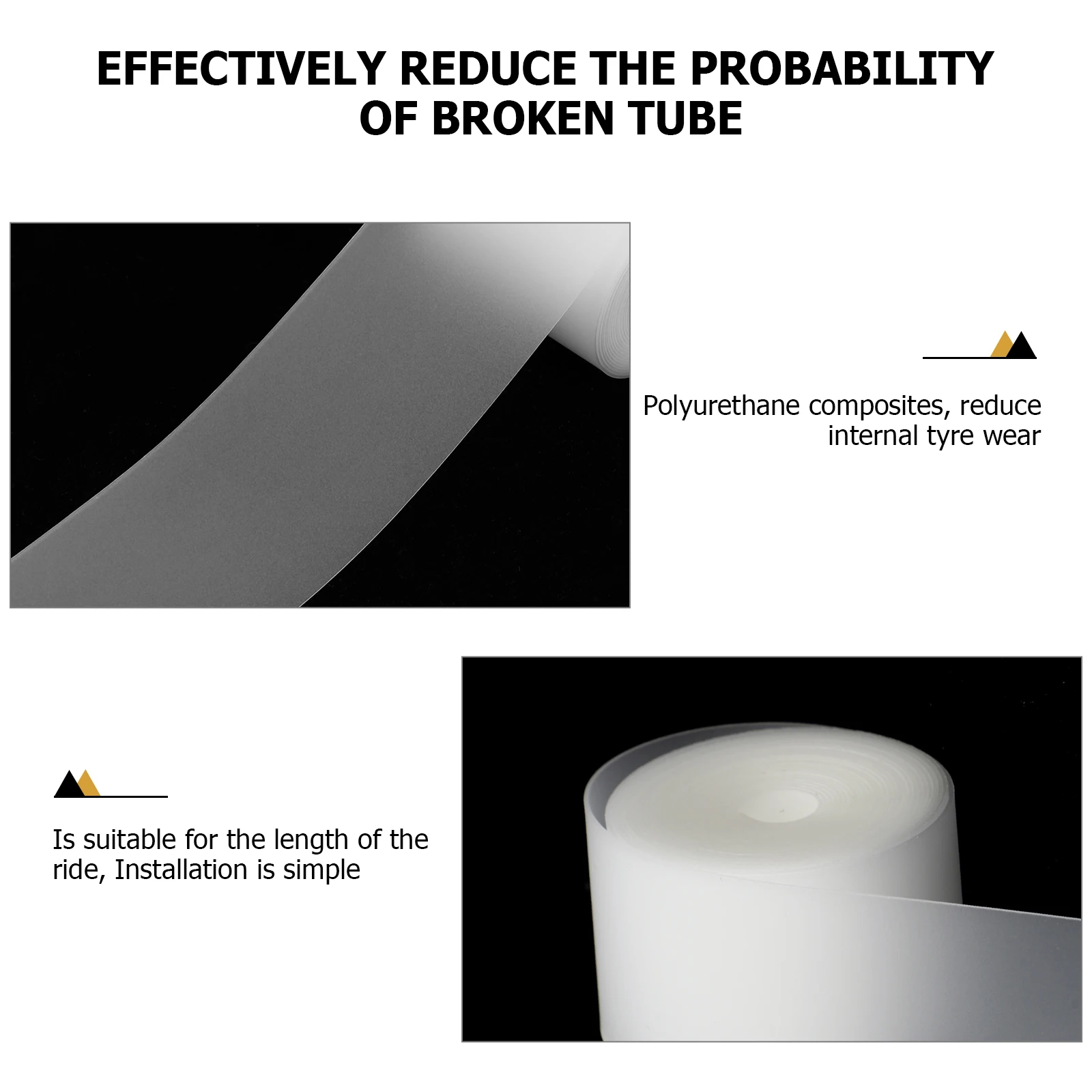 Anti-Puncture Tire Pad for Bike Inner Tube Folding Light Weight Thin Thickness Reduce Wear Easy Install
Anti-Puncture Tire Pad for Bike Inner Tube Folding Light Weight Thin Thickness Reduce Wear Easy Install