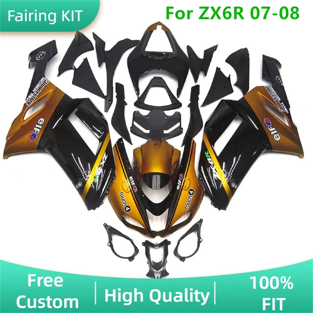 Новый комплект обтекателей для мотоцикла из АБС-пластика, подходит для Kawasaki ZX-6R 2007 2008 ZX6R 636 07 08, комплект кузова, 100% подходит для литьевой формы
Новый комплект обтекателей для мотоцикла из АБС-пластика, подходит для Kawasaki ZX-6R 2007 2008 ZX6R 636 07 08, комплект кузова, 100% подходит для литьевой формы