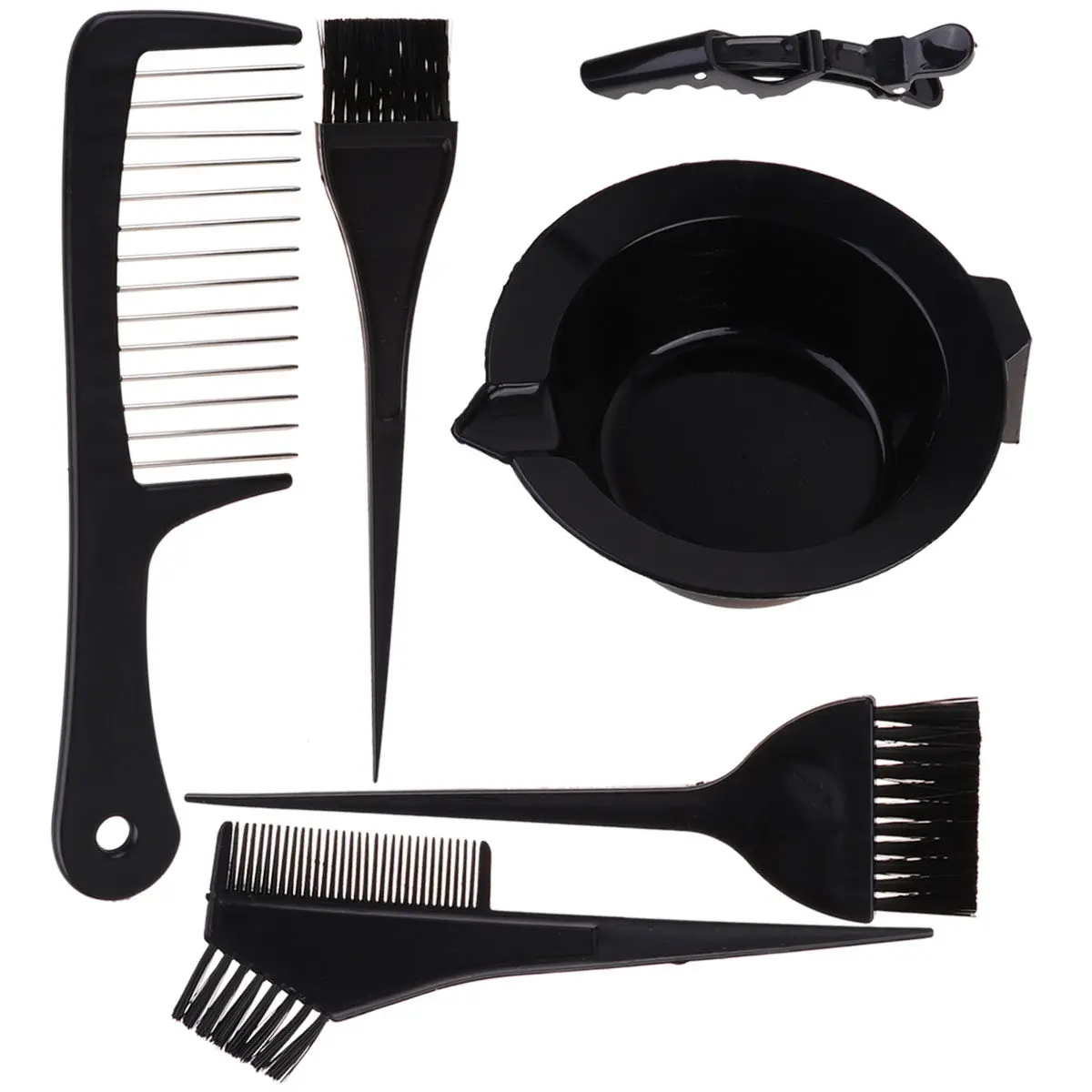 8Pcs Hair Dye Tools Set Professional Salon Accessories No Mess Hassle Free Durable Black Hairdressing Tools Hair
8Pcs Hair Dye Tools Set Professional Salon Accessories No Mess Hassle Free Durable Black Hairdressing Tools Hair