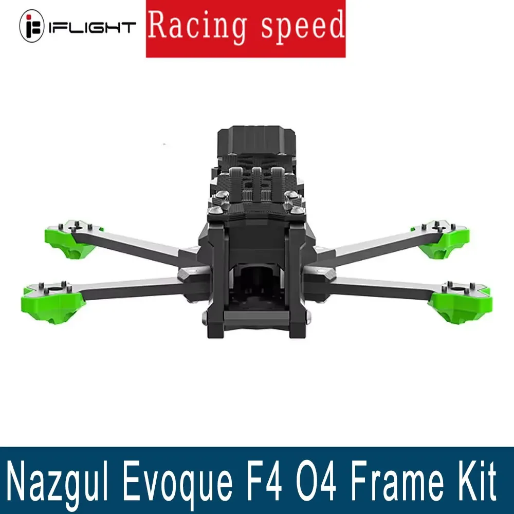 iFlight Nazgul Evoque F4 O4 Frame Kit F4D(DeadCat)185mm Wheelbase with 4mm Arm for RC FPV Racing Drone
iFlight Nazgul Evoque F4 O4 Frame Kit F4D(DeadCat)185mm Wheelbase with 4mm Arm for RC FPV Racing Drone