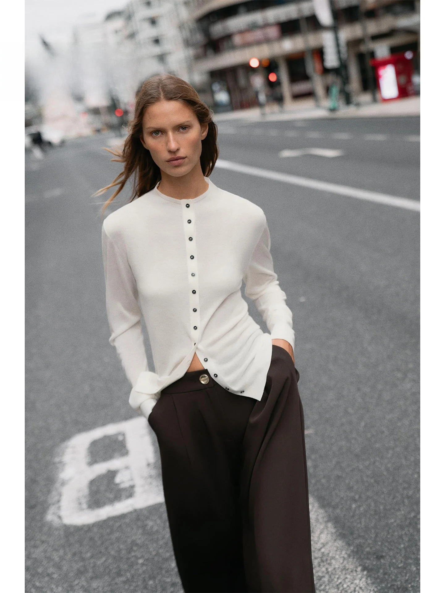 Summer 2026 Women's Ultra-Thin Knitted Jacket Stand Collar Slimming Versatile Commute Style Long Sleeve Casual Fashion
Summer 2026 Women's Ultra-Thin Knitted Jacket Stand Collar Slimming Versatile Commute Style Long Sleeve Casual Fashion